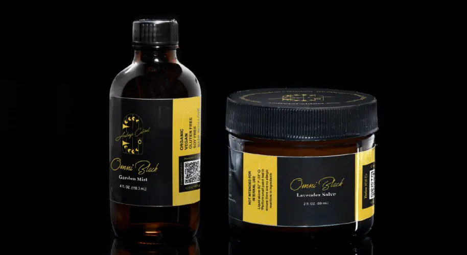 Photo of updated product labels